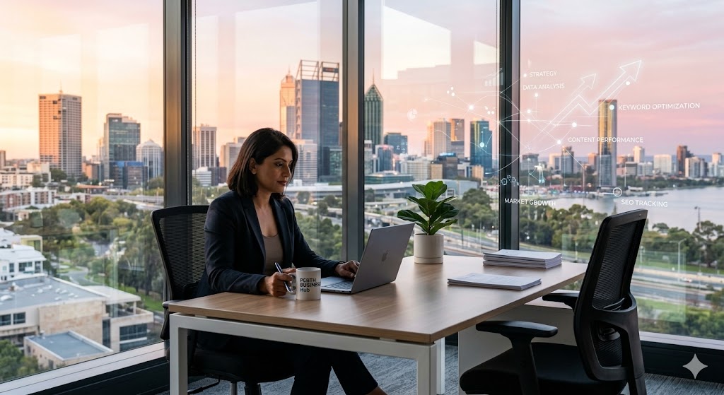 Search engine optimisation strategy concept for Perth businesses