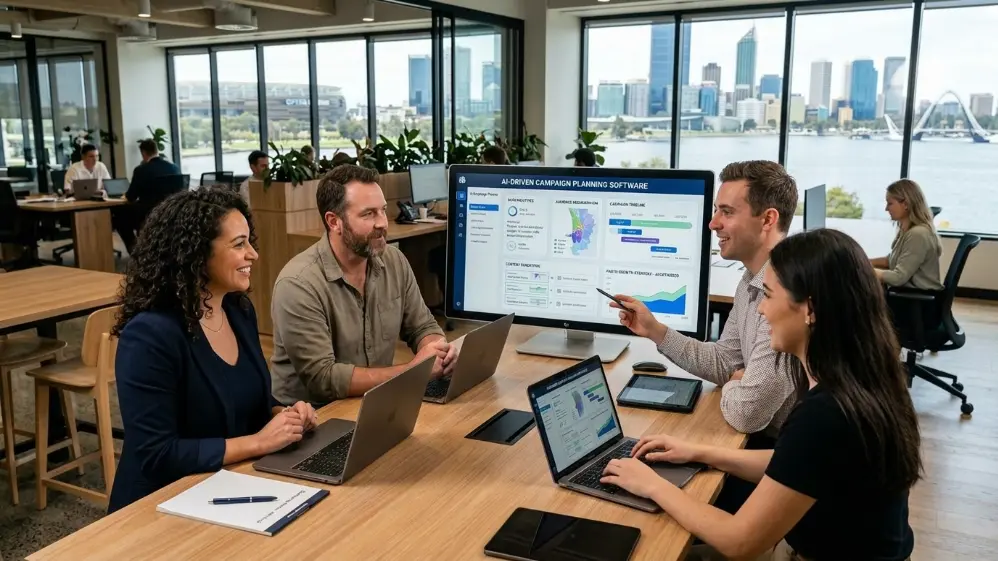 AI marketing plan for small businesses using AI powered SEO strategy Perth
