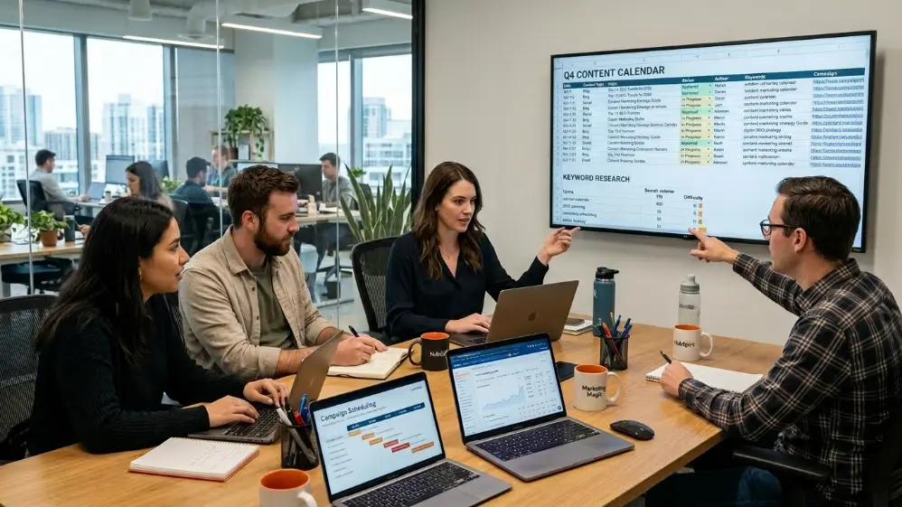 content calendar 2026 Australia planning for seo content strategy perth