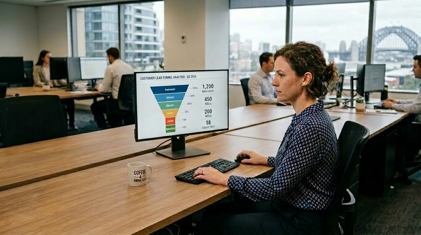 Email lead generation Australia campaign analytics dashboard 