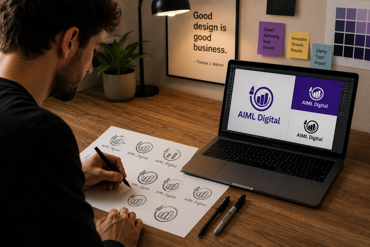 logo design perth creative process