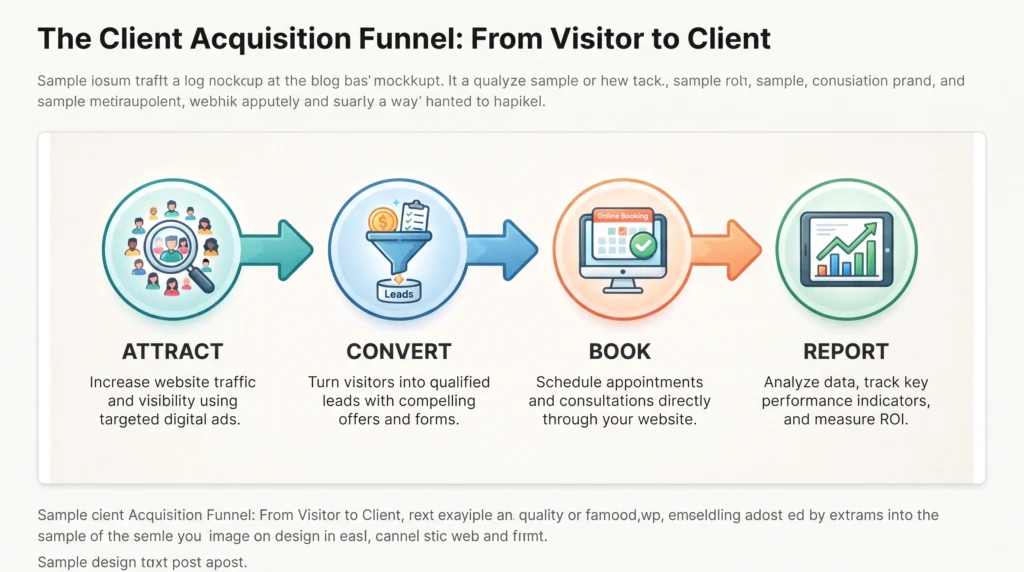 Growth marketing Perth loop, test, measure, reallocate, repeat cycle diagram